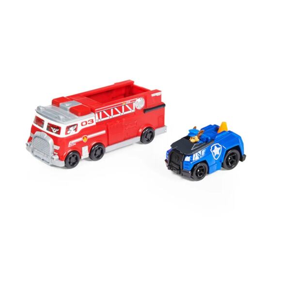 PAW Patrol True Metal Marshall Ultimate Fire Truck Chase New 2022 Diecast Set - Picture 3 of 5